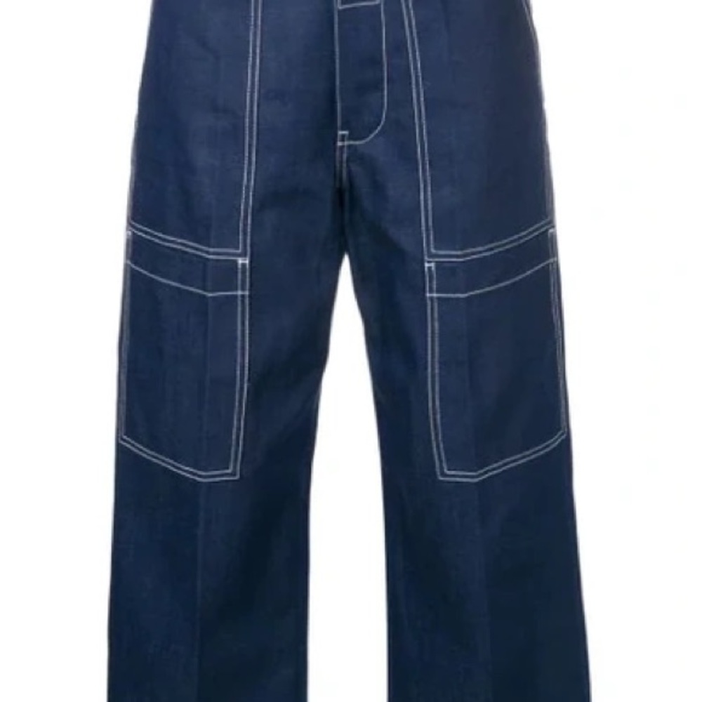 Acne Studios Bla Konst Wide Leg Denim